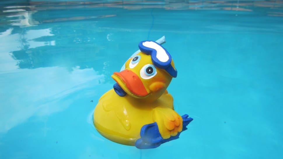 yellow inflatable duck preview