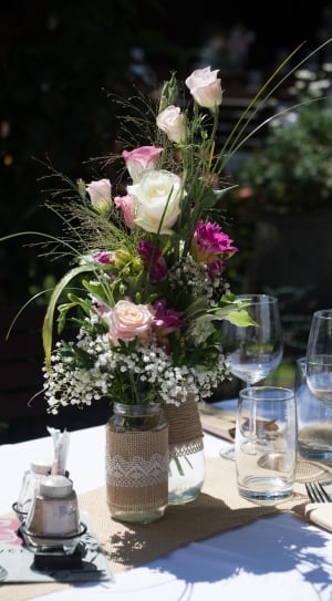 Bouquet, Birthday Bouquet, Sommerfest, flower, table thumbnail