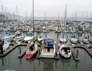 Boat, Boats, San Francisco, Bay, nautical vessel, moored thumbnail