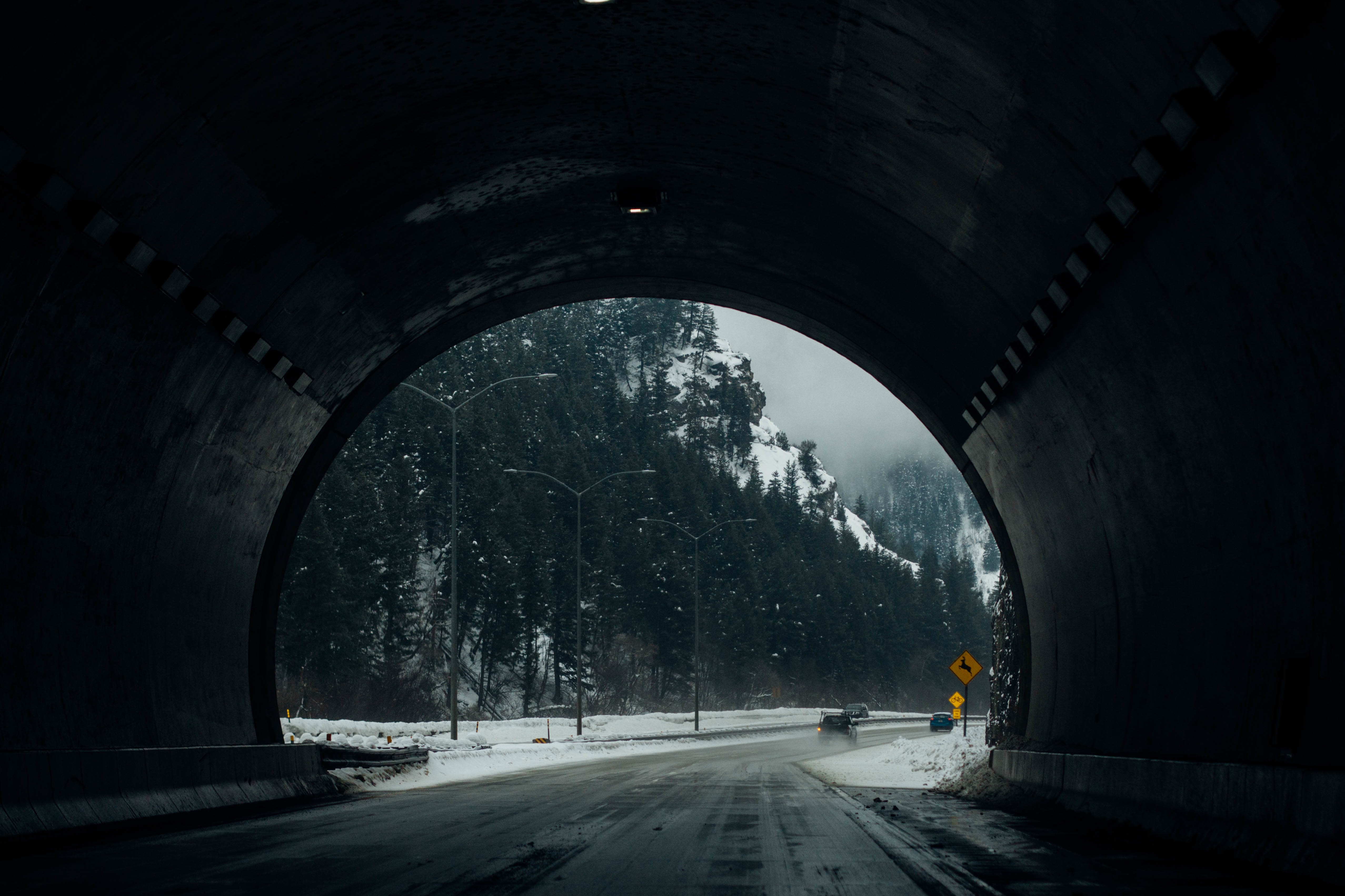 gray tunnel