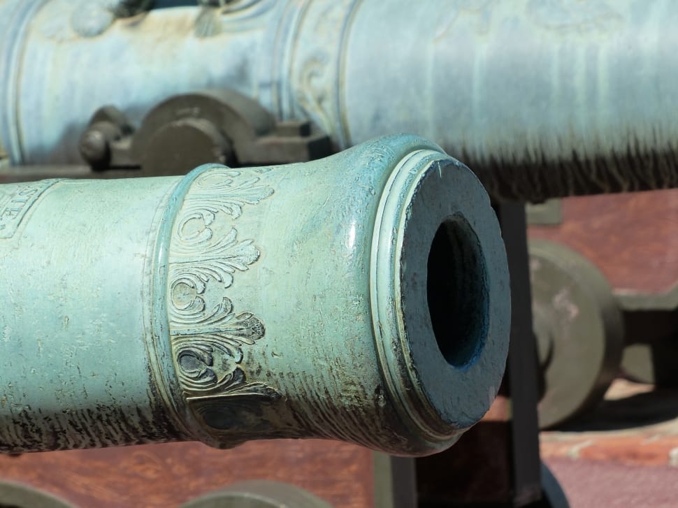 Bronze Cannon, Gun, Barrel Of A Gun, close-up, no people preview