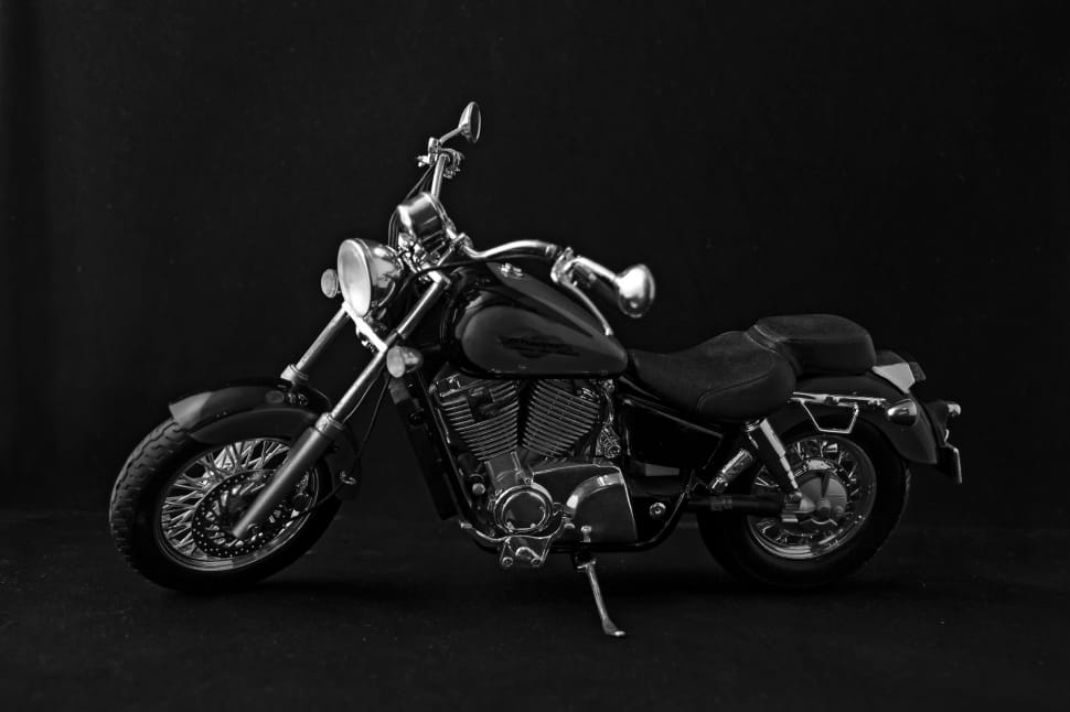 black cruiser motorcycle preview