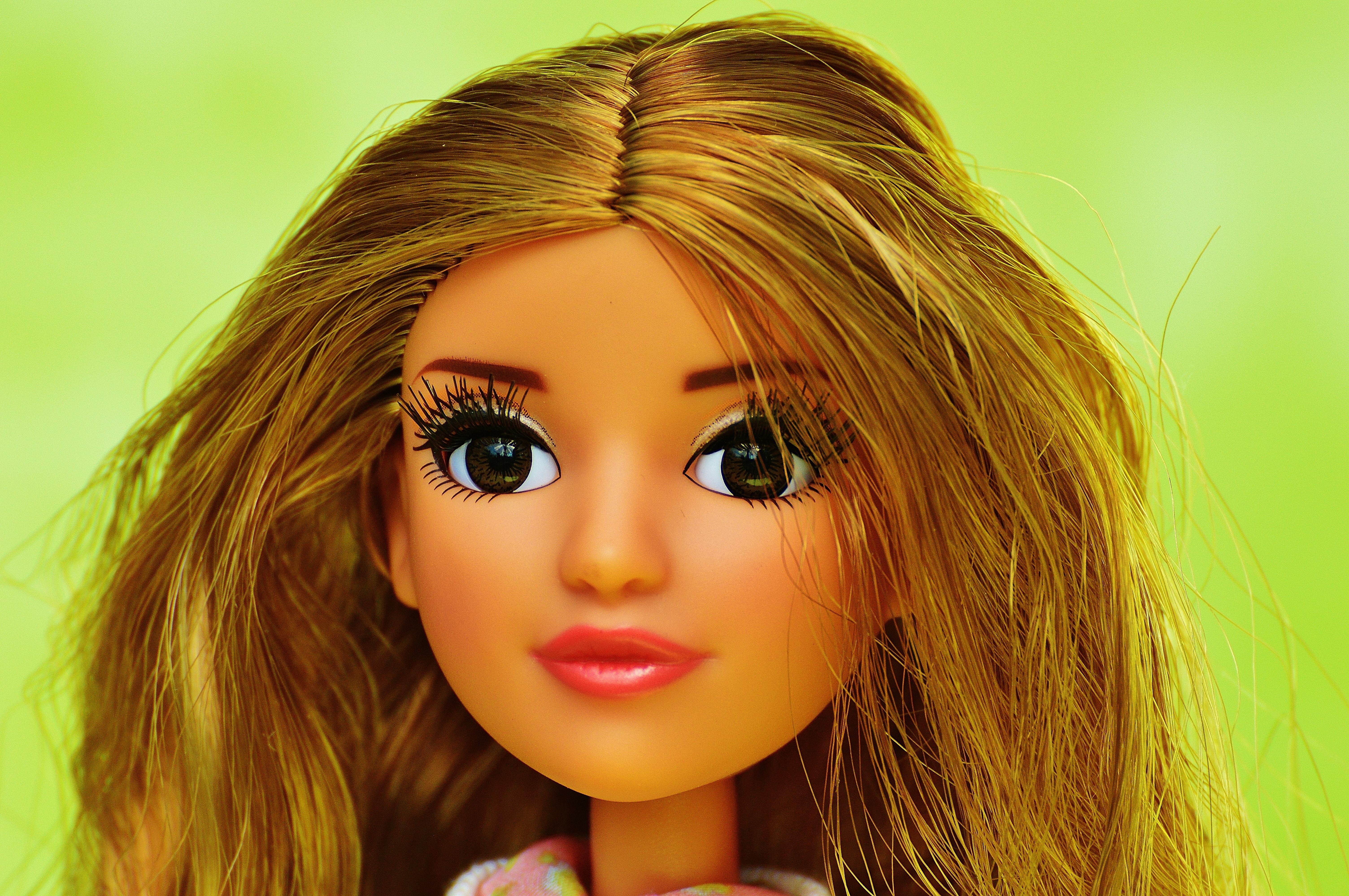 brown haired barbie doll