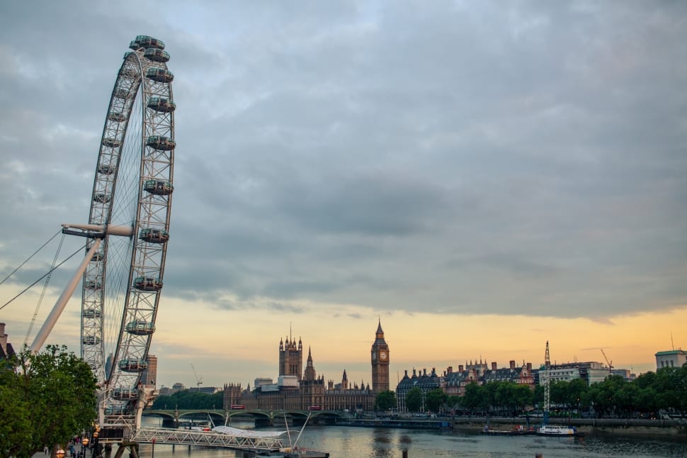 ferris wheel in london preview