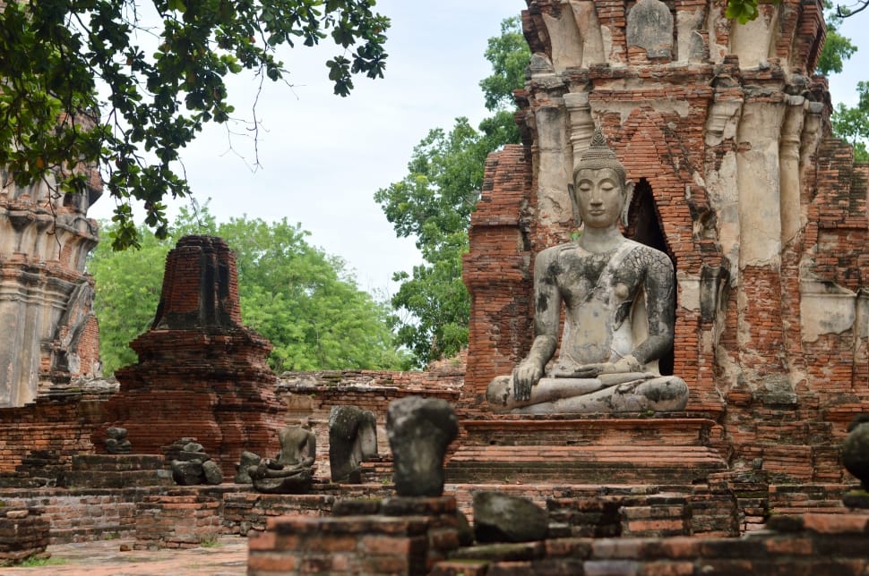 gray buddha statue preview