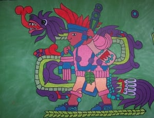 aztec print textile thumbnail