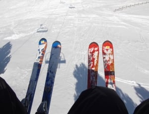Lifts, Skis, Ski Lift, Ski, Skiing, snow, winter thumbnail