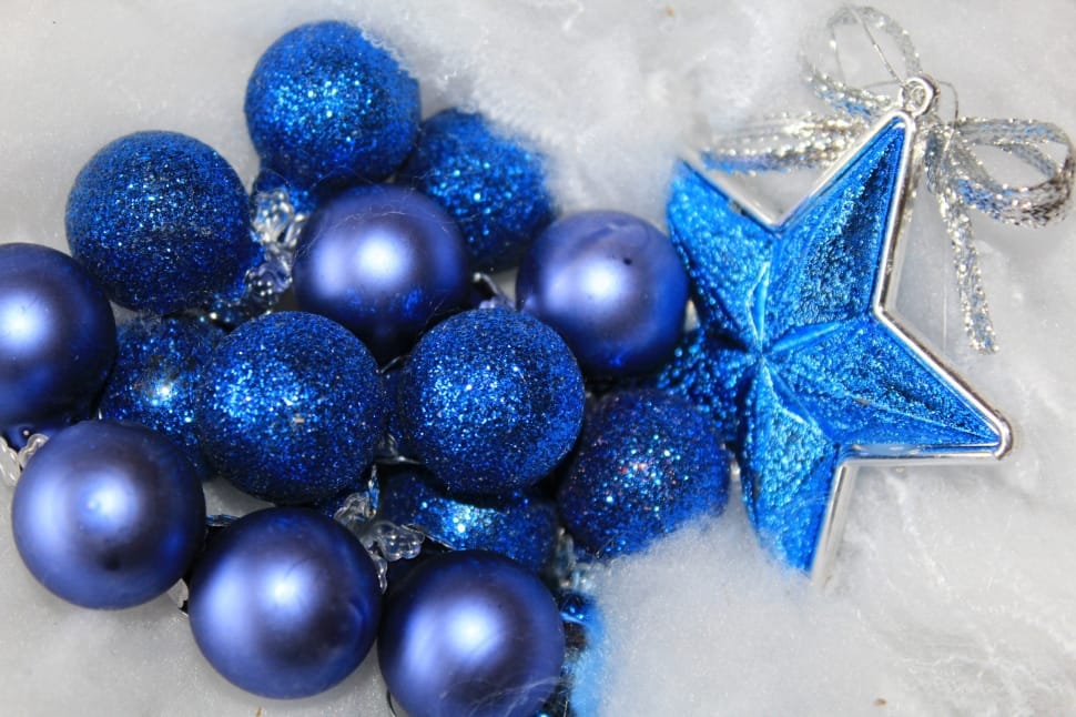 Decoration, Christmas, Star, Jewellery, blue, celebration preview