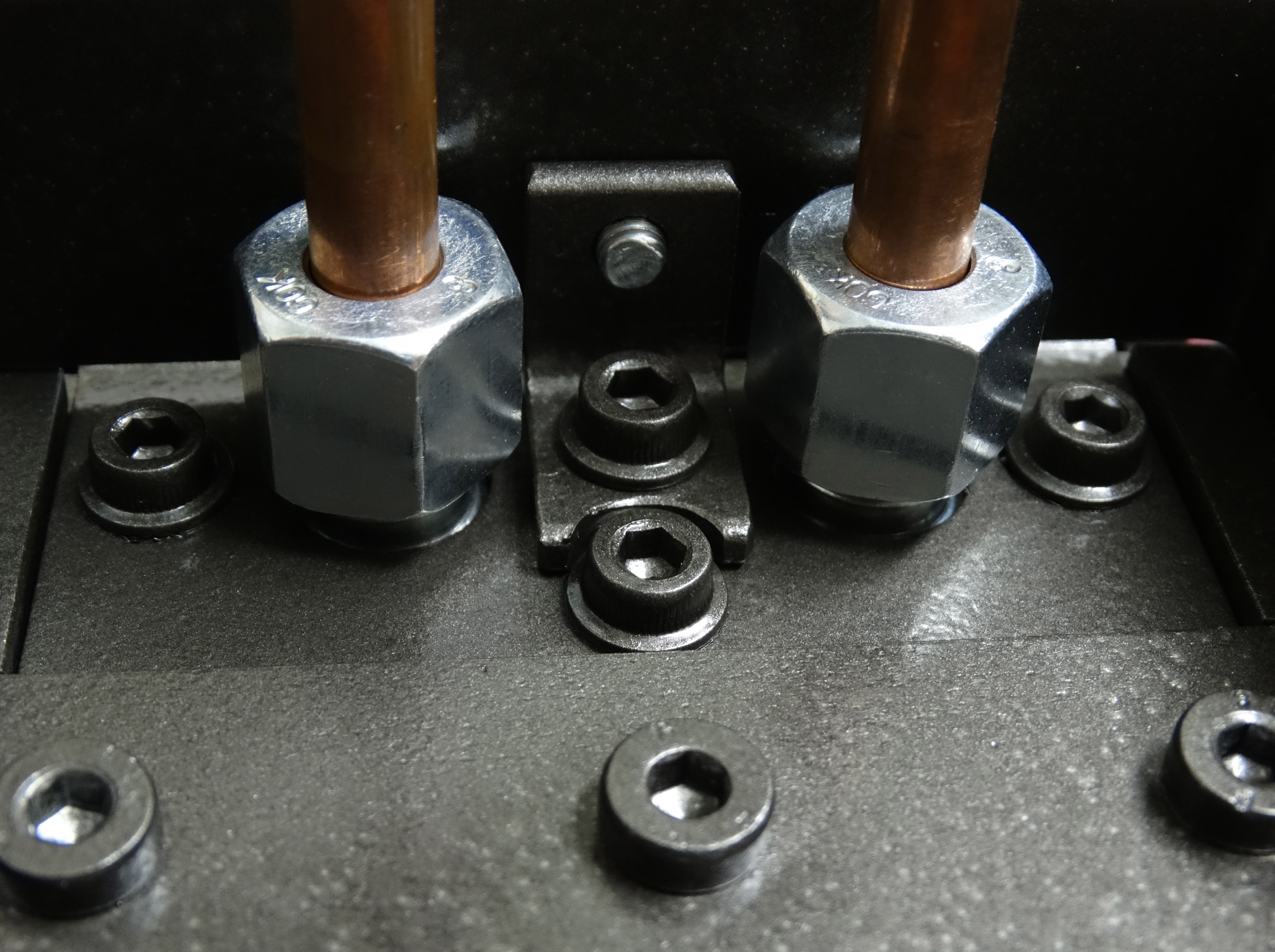 2gray metal screws