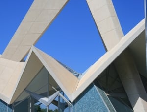 South African Air Force Memorial, triangle shape, blue thumbnail