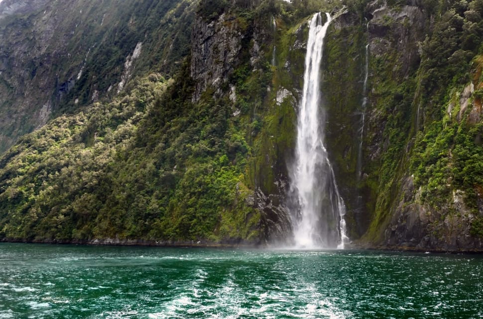 The Stirling Falls Milford Sound NZ preview