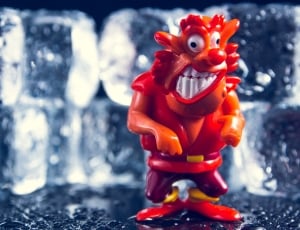 red game character plastic toy thumbnail