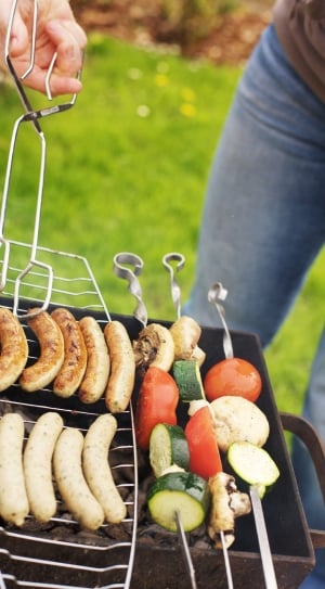 Grill, Barbecue, Delicious, food and drink, vegetable thumbnail
