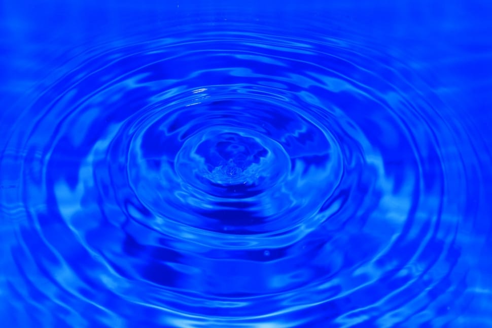 Water, Ring, Blue, Leave, Blida To, rippled, concentric preview