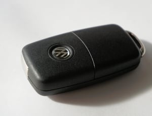 black volkswagen car keyfob thumbnail