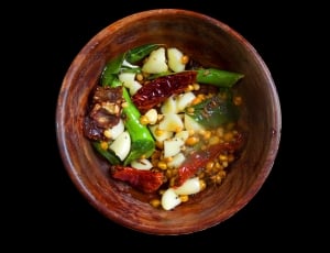 vegetables with chili and beans thumbnail