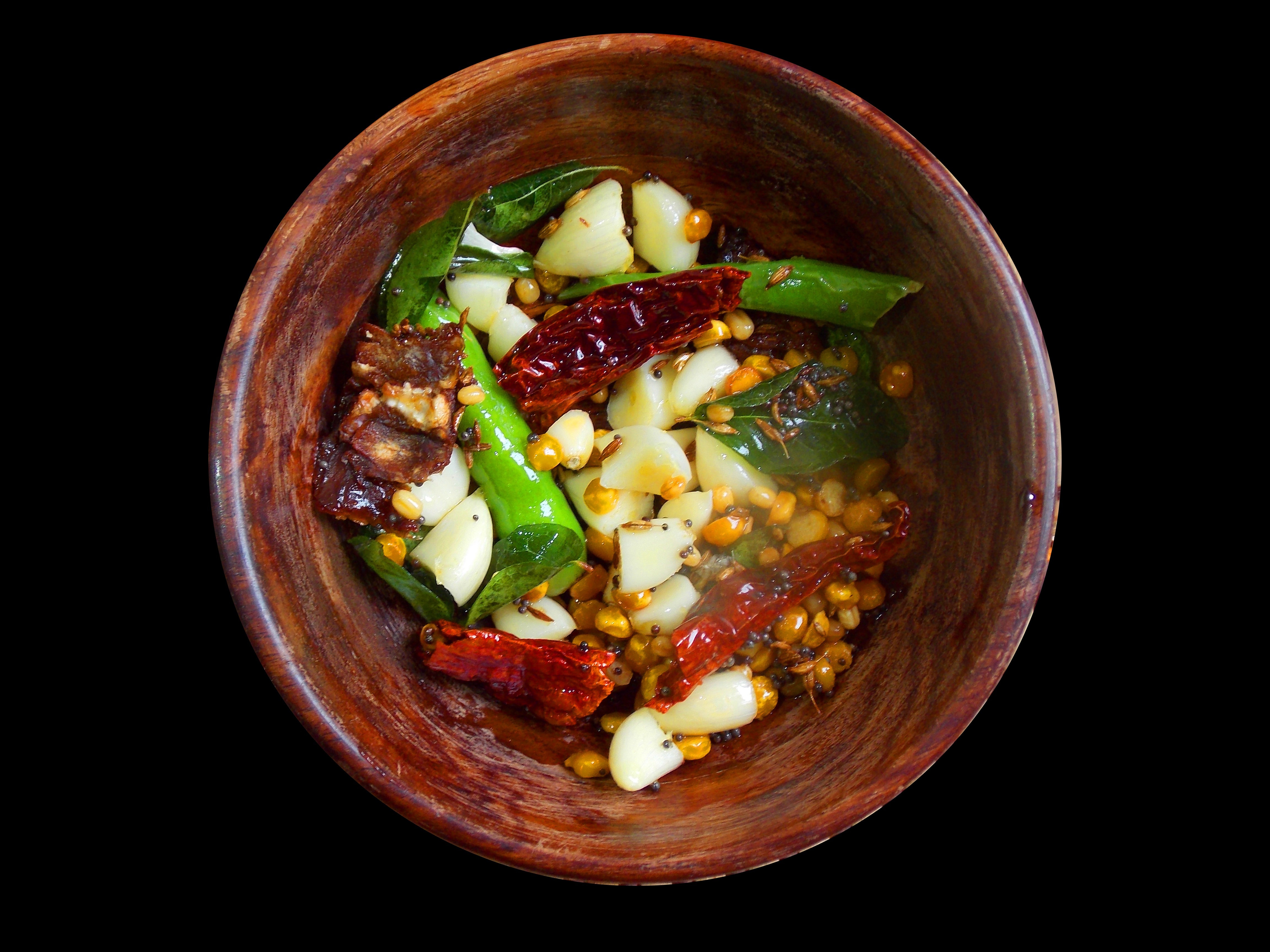 vegetables with chili and beans