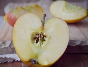 Bio Apple, Cut, Apple, Cut In Half, fruit, cross section thumbnail