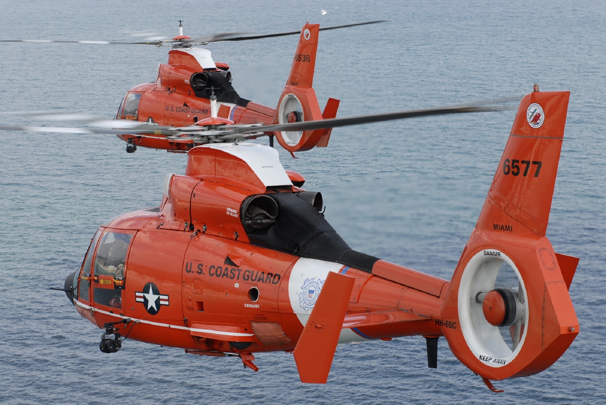 Mh-65 Dolphin, Helicopters, nautical vessel, sea