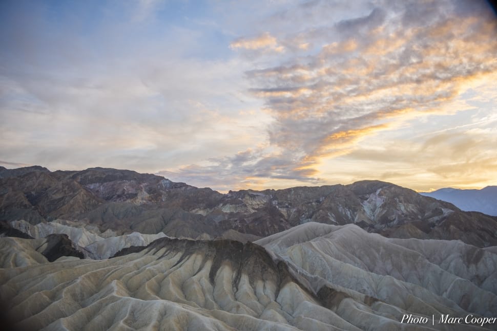 Zabriskie Point Sunset, Death Valley CA preview