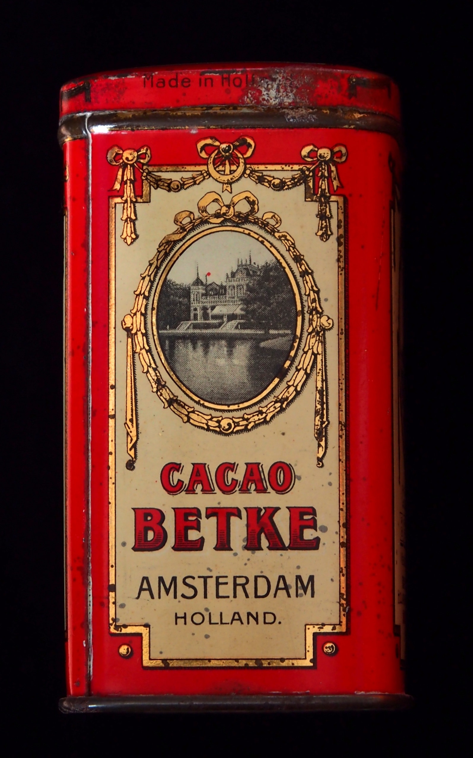 Historic, Box, Cacao, Package, Old, red, text
