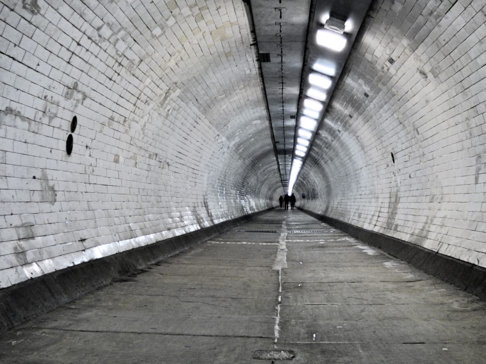 grey concrete tunnel preview