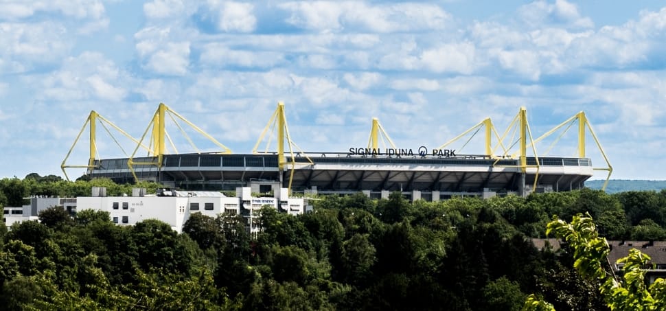 Stadium, Football, Dortmund, bridge - man made structure, connection preview