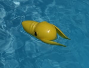 yellow plastic floater toy thumbnail