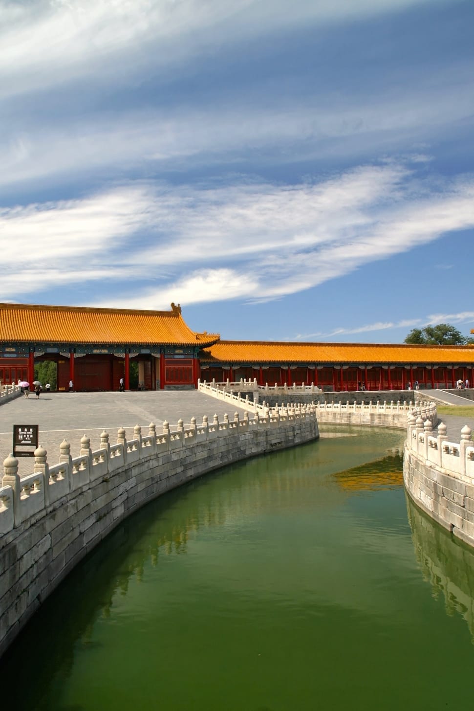China, Forbidden City, Water, Koi, Pond, architecture, built structure preview