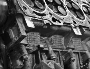 gray steel motor engine thumbnail