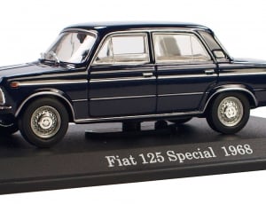 1698 black Fiat 125 special die-cast model thumbnail