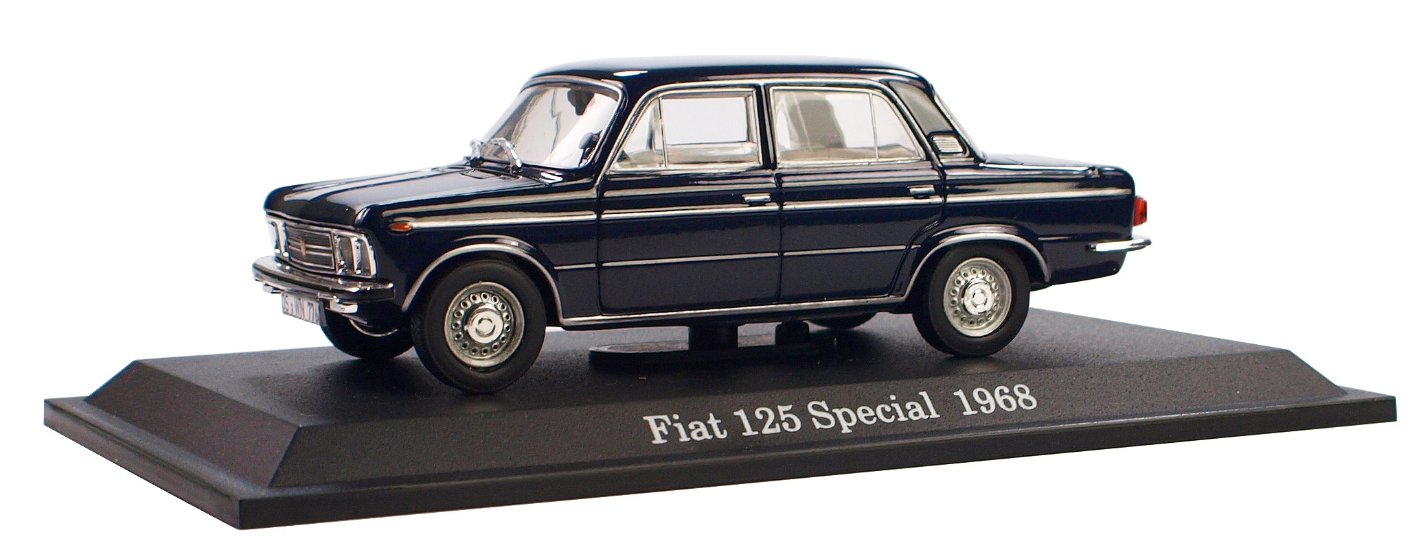 1698 black Fiat 125 special die-cast model