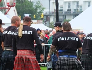 Men, Games, Scotish, Tradition, Highland, rear view, people thumbnail