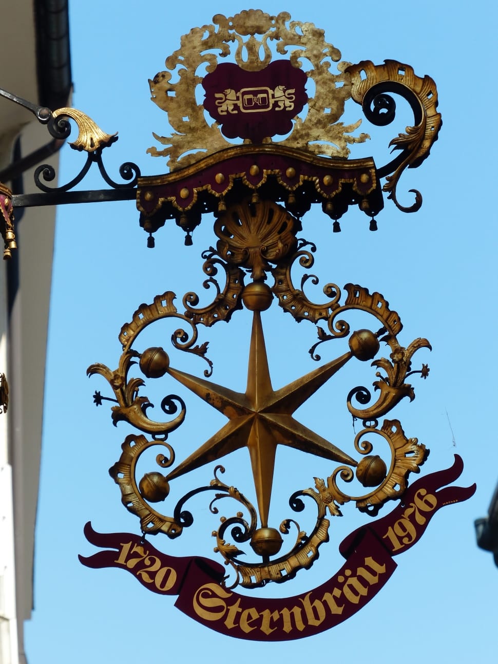 Shield, Advertising, Nasal Shield, low angle view, ornate preview