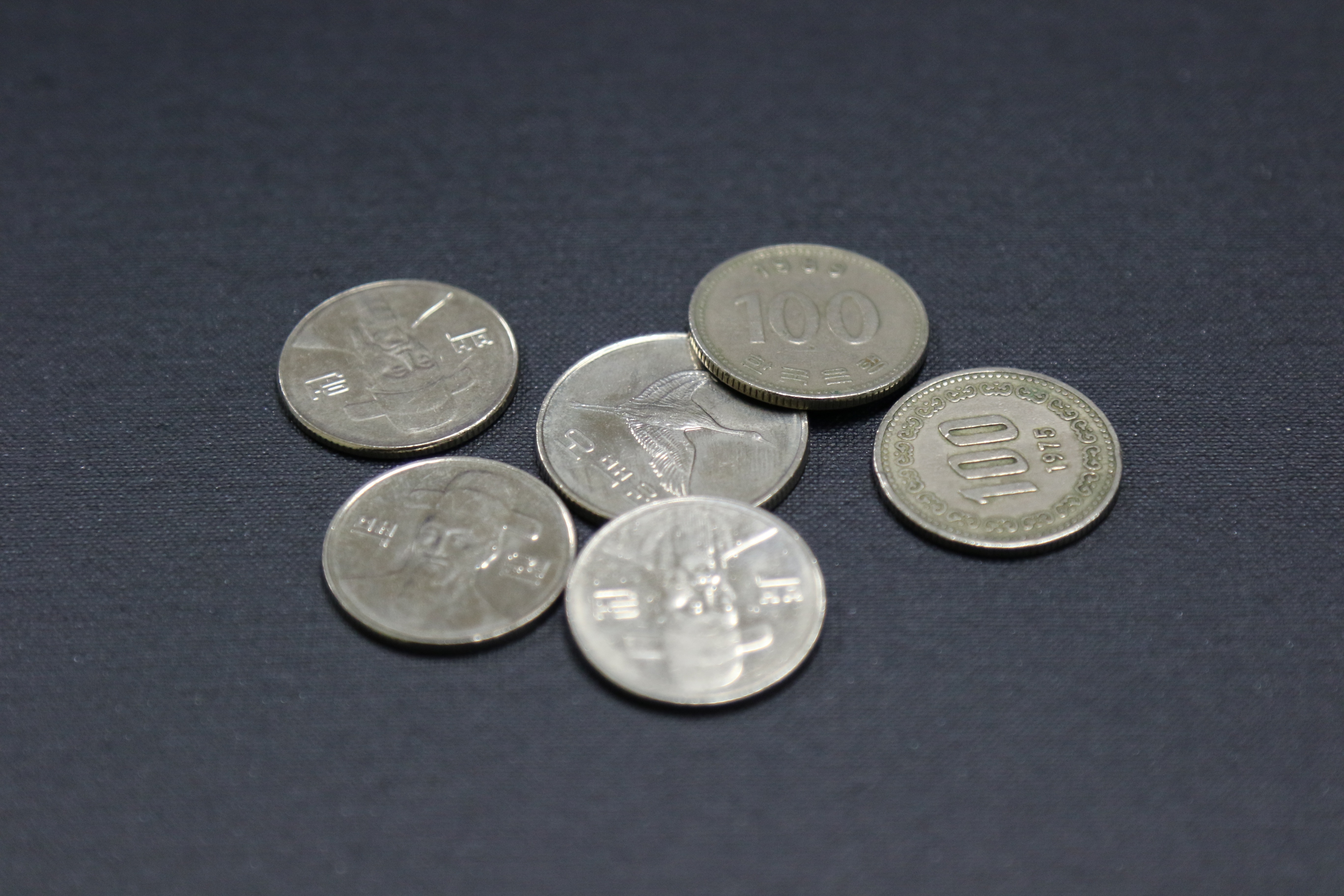 assorted coins