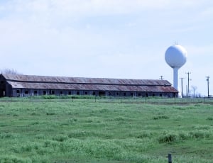 Long Barn, Fort Reno, Oklahoma, built structure, building exterior thumbnail