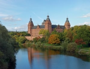 Aschaffenburg, Castle Johannisburg, architecture, reflection thumbnail
