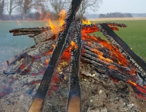 Bonfire, Valborg, Clear, Spring, Fire, burning, heat - temperature thumbnail