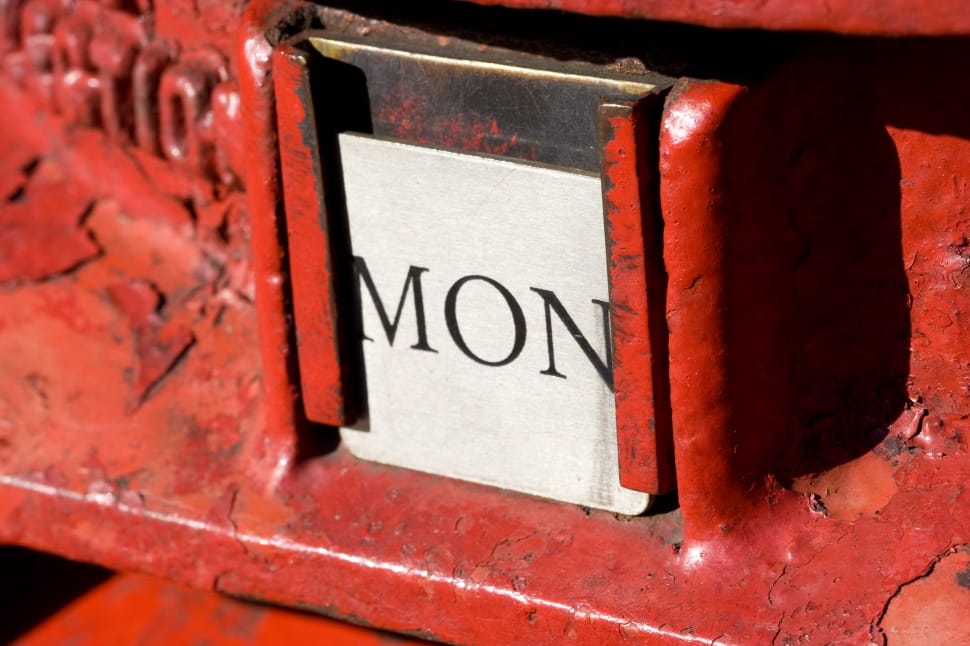Post, British, Postbox, Red, Monday, red, communication preview