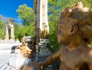 Angel, Palace, Garden, Statue, statue, sculpture thumbnail