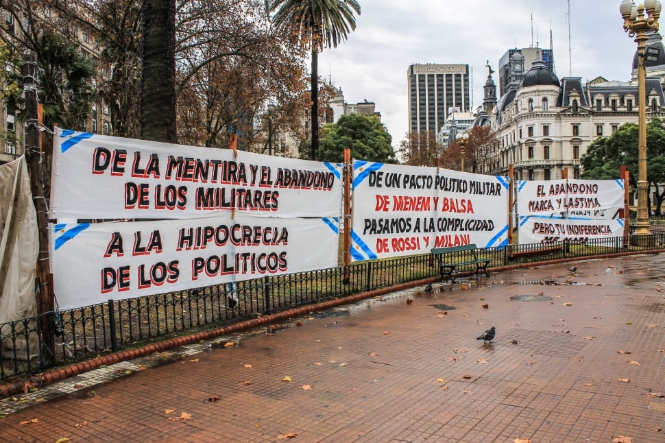 Protest In Argentina, Buenos Aires, text, graffiti preview