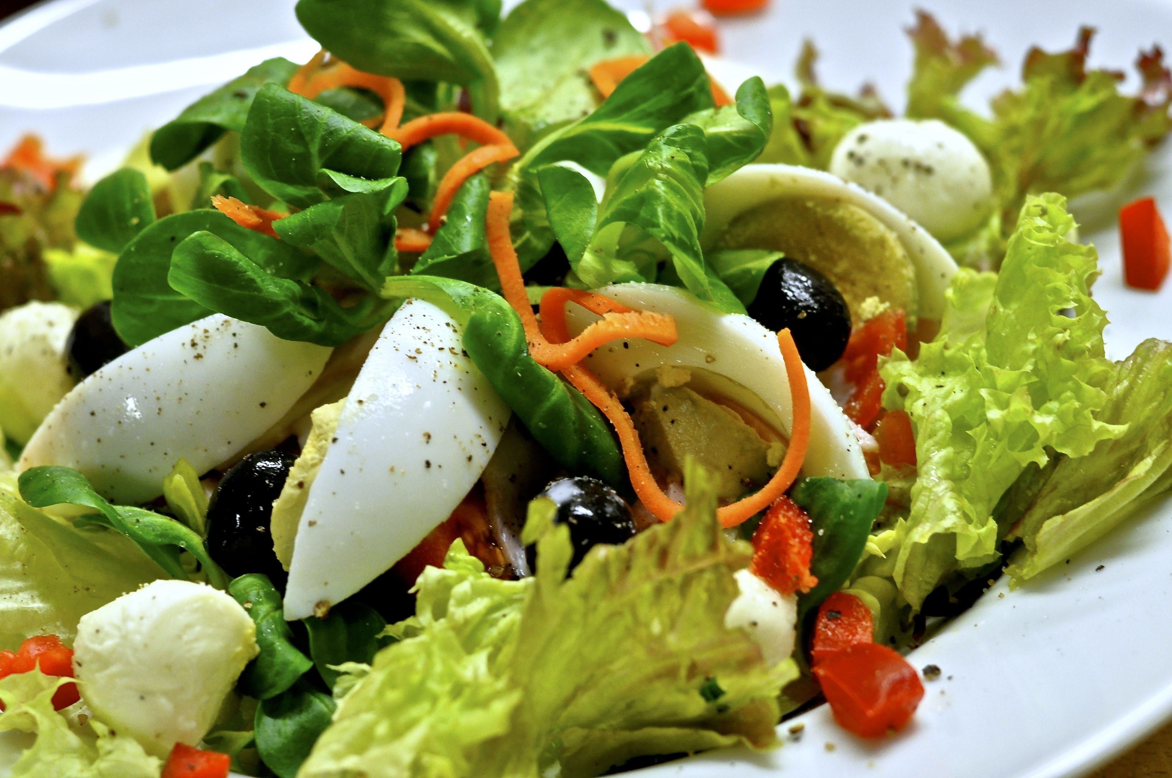 Vitamins, Eat, Salad, Healthy, healthy eating, food and drink