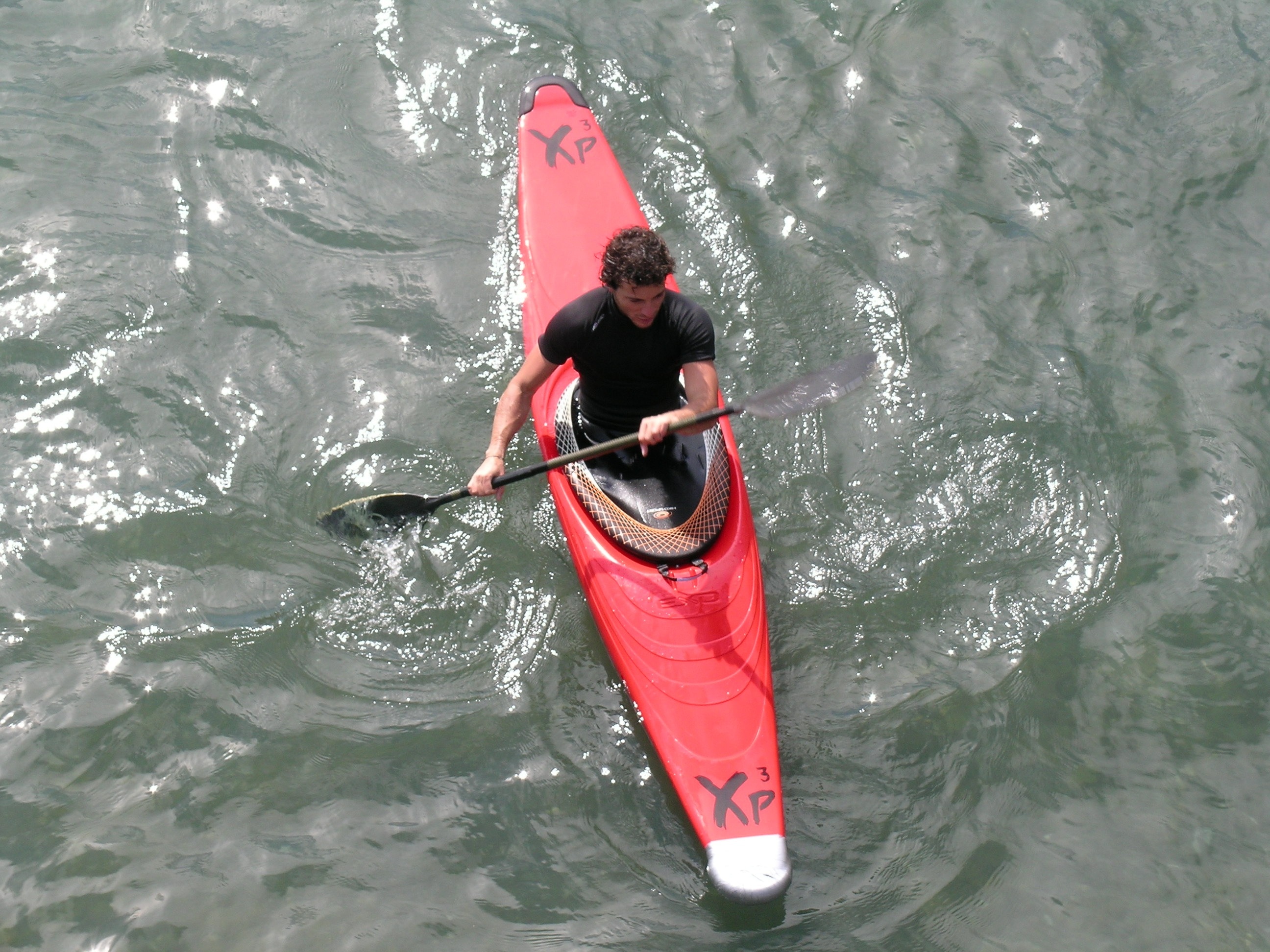 Sport, Canoeist, Canoeing, oar, one person