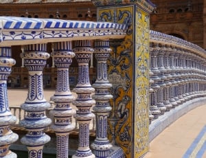 white and blue baluster thumbnail