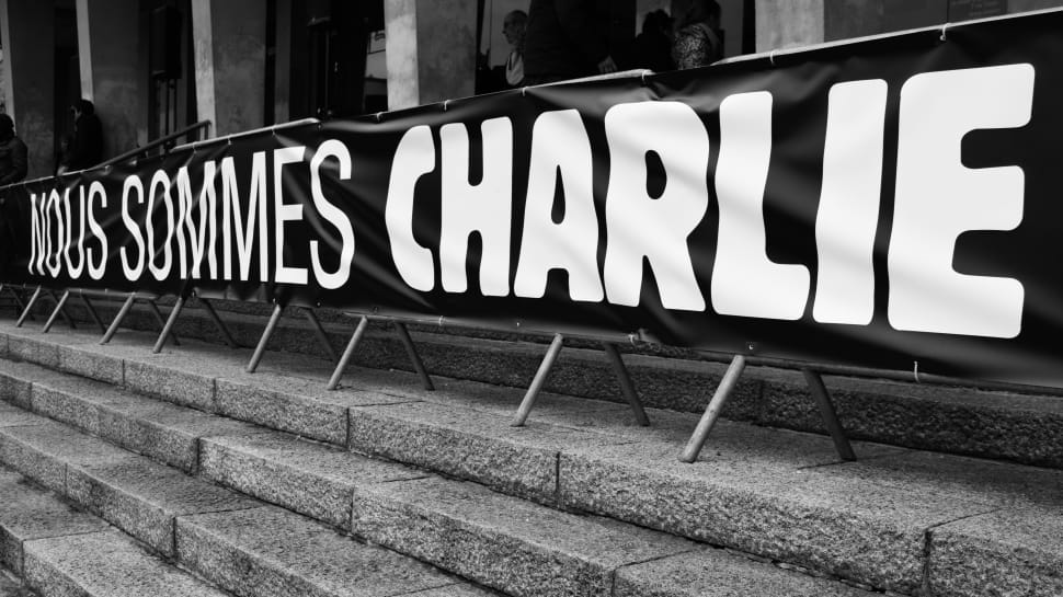 Nous Sommes Charlie signage preview
