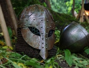 bronze medieval helmet thumbnail