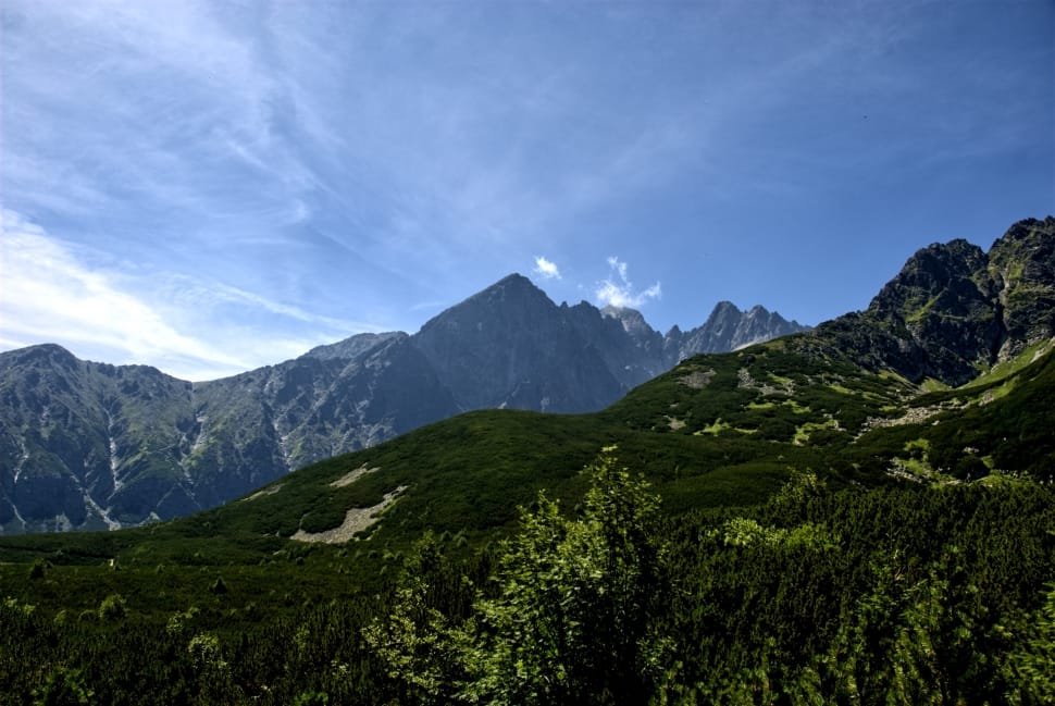 Slovakia, Top View, Landscape, Tatry, mountain, mountain range preview