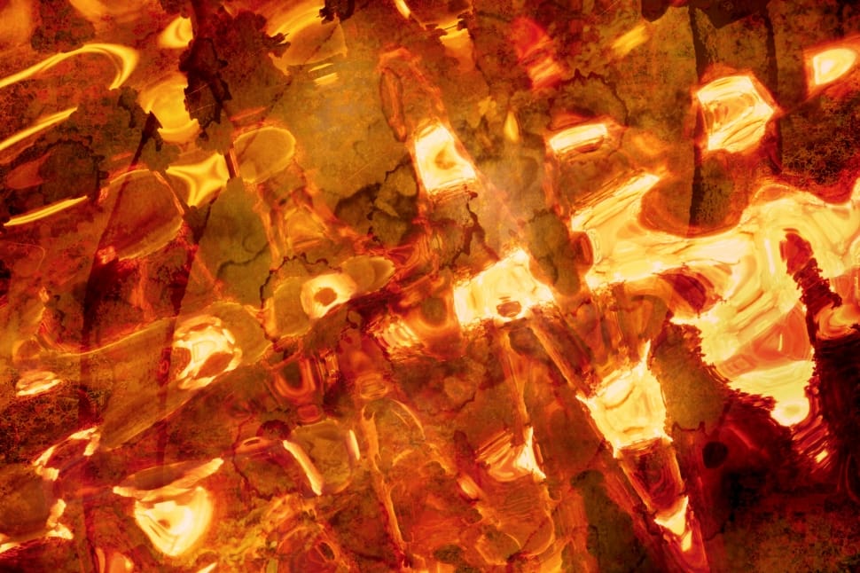 Light, Abstract, Distorted, Fire, full frame, backgrounds preview
