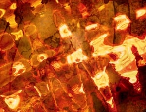 Light, Abstract, Distorted, Fire, full frame, backgrounds thumbnail