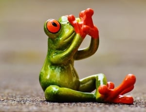 Funny, Cute, Do Not Speak, Figure, Frog, vegetable, food and drink thumbnail